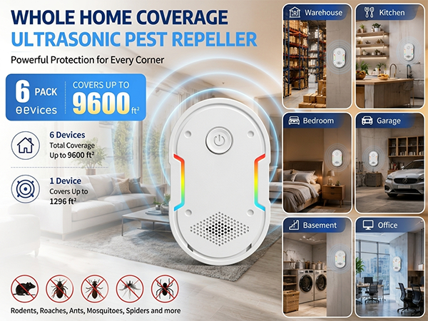 pest repellent ultrasonic plug in