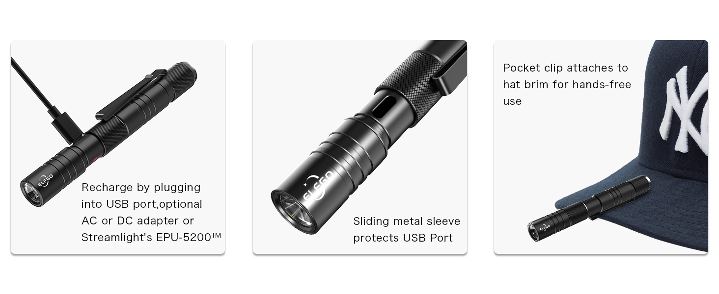 pen light rechargeable