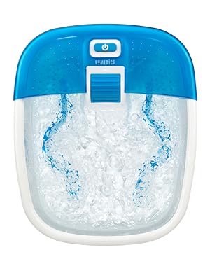 Homdics foot spa bubble bliss deluxe footspa message 