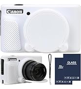 SZHSYJY Camera Case for Canon PowerShot SX740/ SX730 Digital Camera,SX740 HS Case, Soft Silicone ...