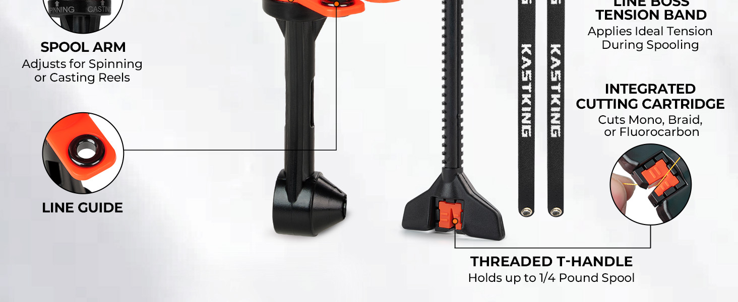 The Details of TrueWind Line Spooler