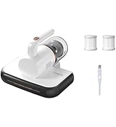 Candy Mattress Vacuum Cleaner UV Sanitizing with HEPA Filter,350W Anti-Allergen for Bed,Carpet,Co...