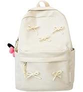 KAOBIO 2025 Trendy Cute Bowknot Backpack for Women Laptop Daypack Y2k Preppy Aesthetic Backpack K...