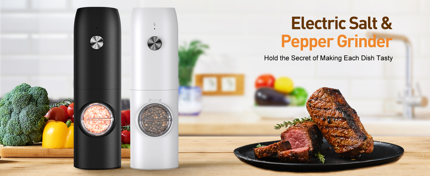 salt and pepper grinder set