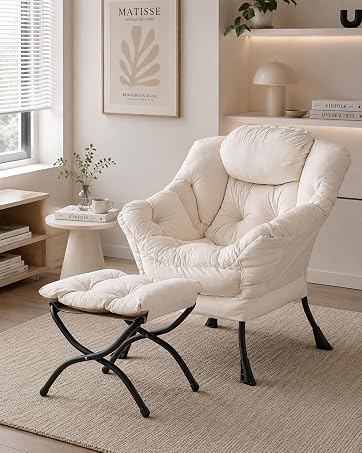 Soft Minimalist lazy chair in living room
