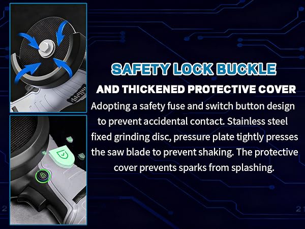 cordless angle grinder