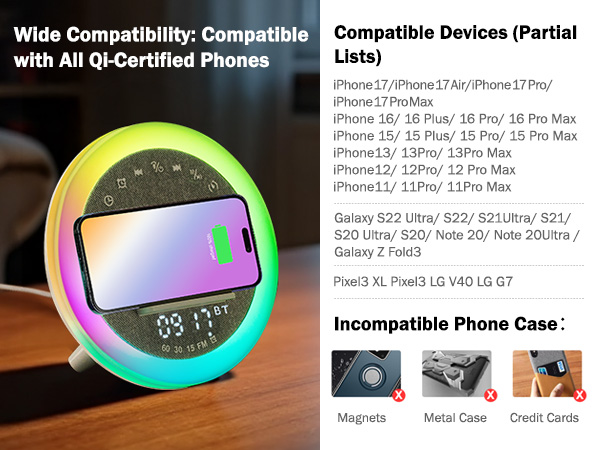 Bluetooth Speaker with Lights