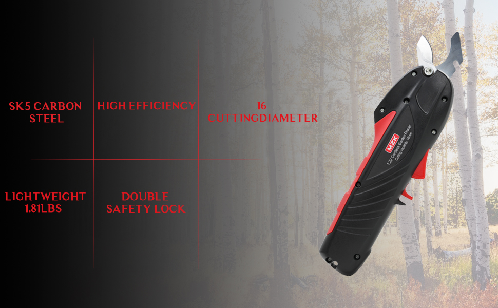 MZK 7.2V pruning shears