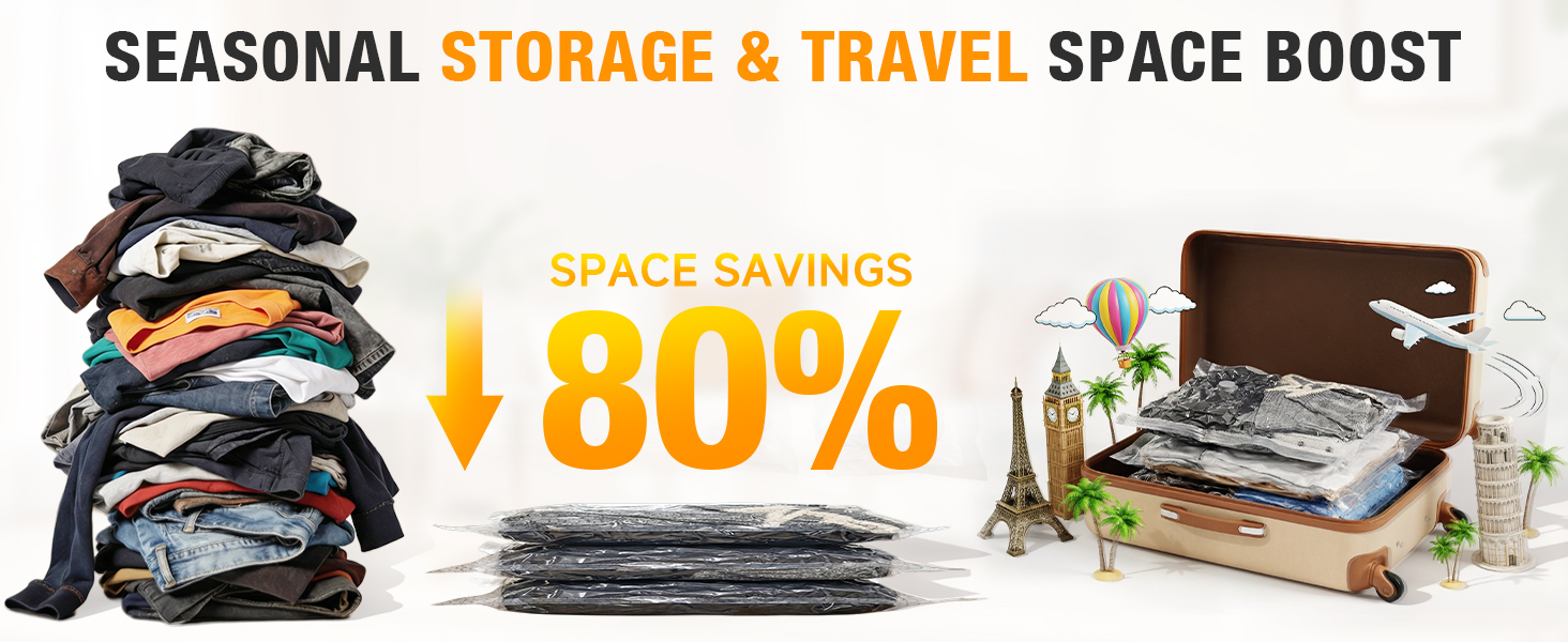 vacuum seal bags for clothing travel