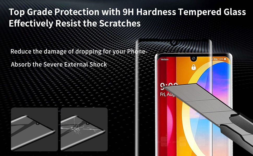 LG VELVET 5G TEMPERED GLASS SCREEN PROTECTOR