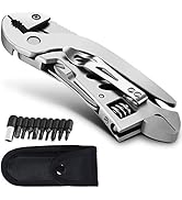 dpnao Multitool Wrench With 7 Tools/Pliers/Wire Cutter/Flat Screwdriver/Phillips Screwdriver/Port...