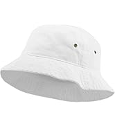 KBETHOS Unisex Washed Cotton Bucket Hat Summer Outdoor Cap