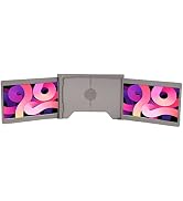 Laptop Screen Extender Dual Monitor, S200 12 Inch Type C One Line Dual Screen Portable Triple Dis...