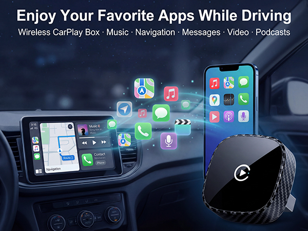 Enjoy Your Favorite Apps While Driving