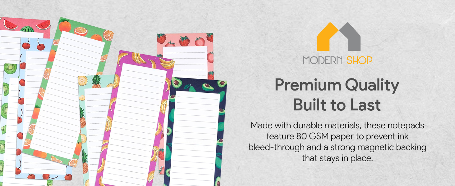 magnetic notepad