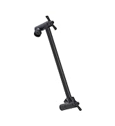Shower Head Extension Arm by JS Jackson Supplies, Adjustable 10 Inch Showerhead Extender, Solid B...