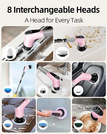 electric spin scrubber