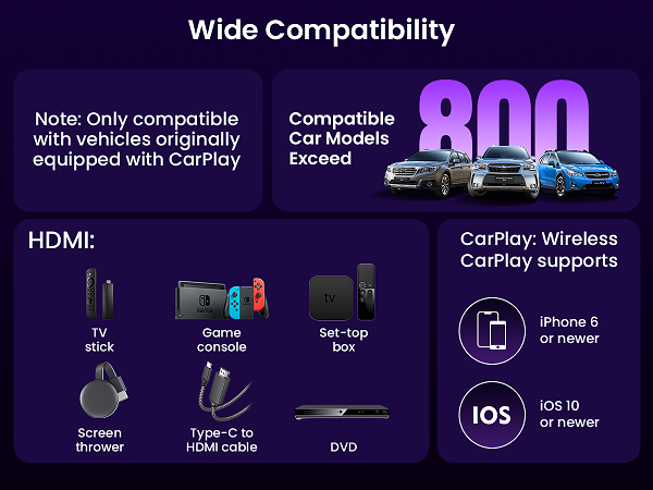Wide Compatibility
