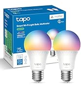 Tapo TP-Link Smart Light Bulbs, 1100 Lumens High Brightness (75W Equivalent), Matter-Certified, 1...