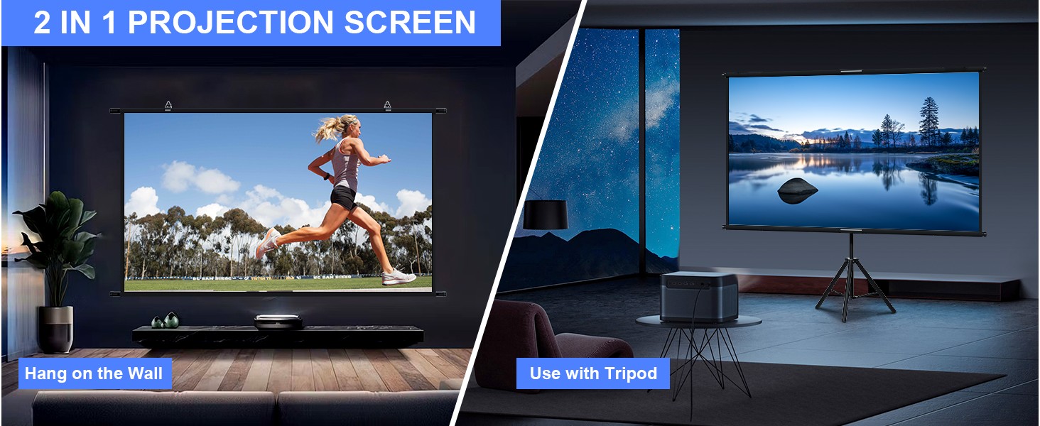 tripod screen