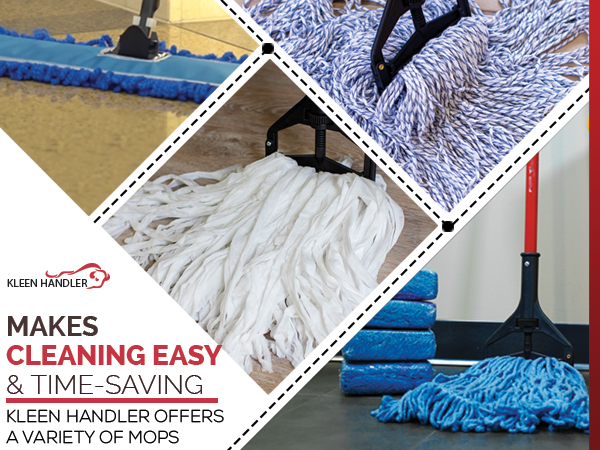machine washable replacement mop head for industrial use school and warehouse scratch free mopping