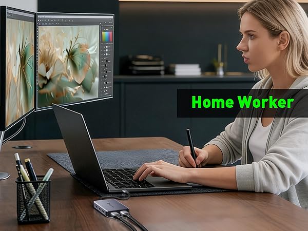 dual monitors adpater