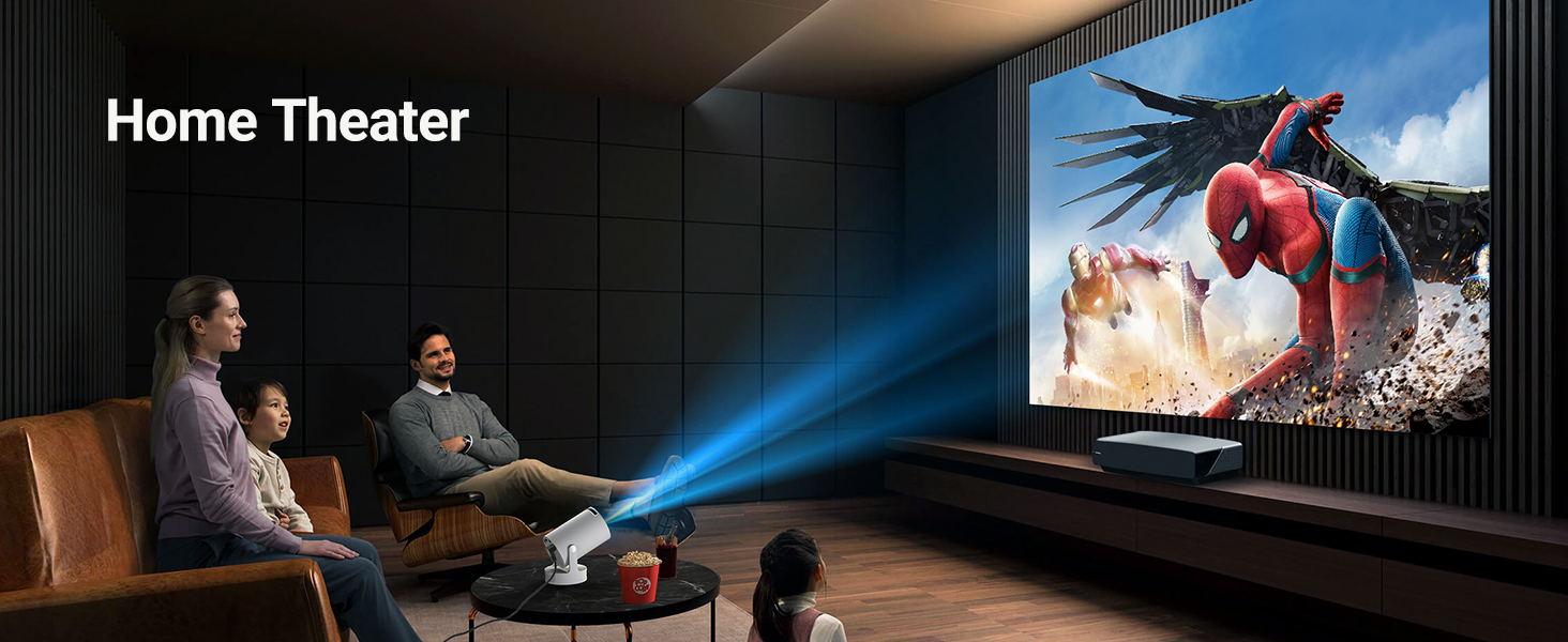 Mini Projector with WiFi and Bluetooth