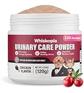 Powdered Cranberry Supplement for Dogs and Cats 120 Scoops UTI Treatment Powder with D-Mannose, O...