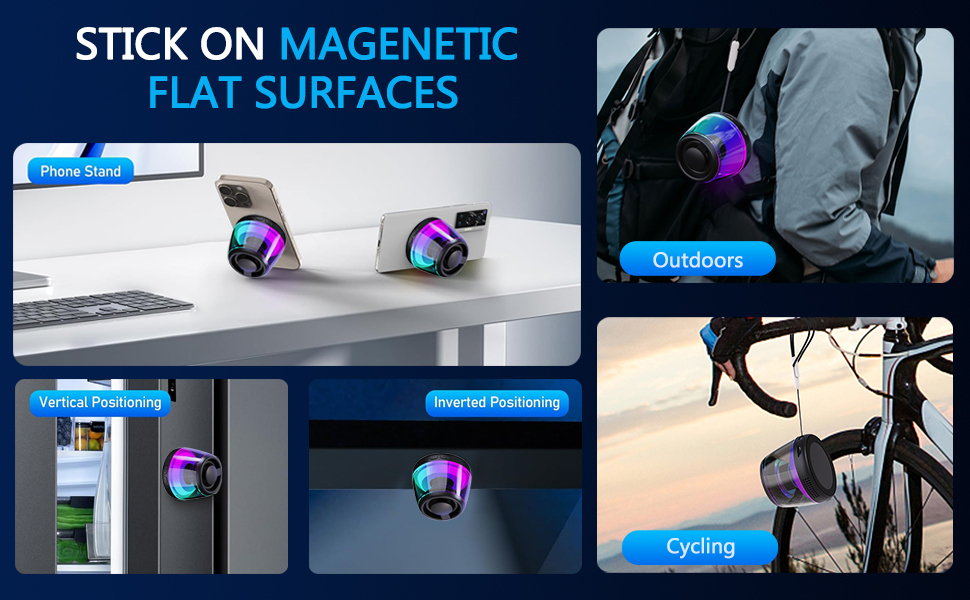 STICK ON MAGENTIC FLAT SURFACES