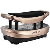 EILISON FITABS 3D Vibration Plate Exercise Machine with Seat - Ocsillation, Pulsation + Vibration...