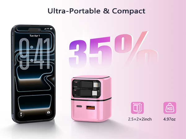 retractable phone charger