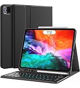 CHESONA iPad Pro 12.9 inch 2022 Case with Keyboard, Keyboard (for 12.9-inch iPad Pro - 6th Genera...