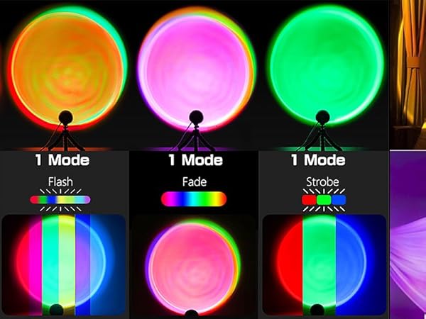 sunset projection lamp