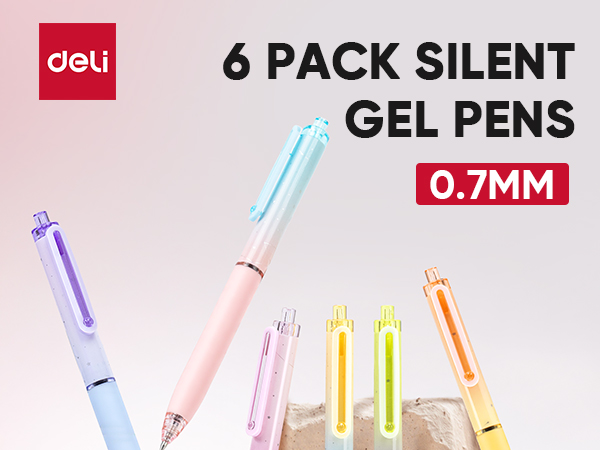 Silent Gel Pens