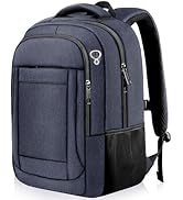 AREYTECO Laptop Backpack, 17 Inch Travel Backpack Airline Approved, Business Anti Theft Slim Stur...