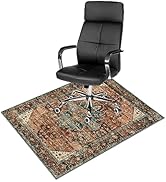 Anidaroel 36"x48" Chair Mat for Hardwood Floor/Tile Floor, Desk Chair Mat for Hard Floors, Under ...