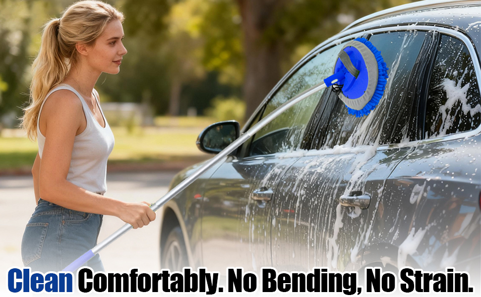 car wash brush with long handle