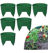 24 Pcs 8 Inch Planting Grow Rings for Protect Planting Protective Round Edging to Separate Rock a...