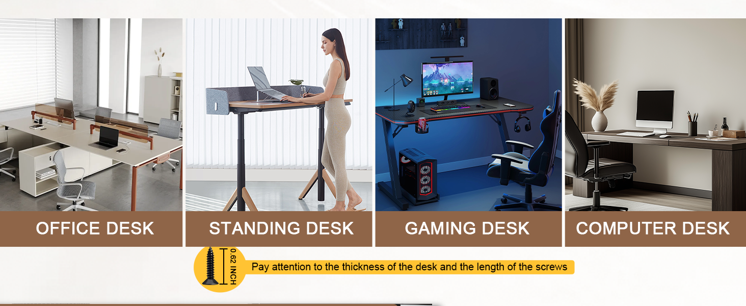 under desk holder space saving