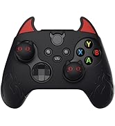 PlayVital Halloween Cute Demon Silicone Cover for Xbox Series X/S Controller, Kawaii Anti-Slip Co...