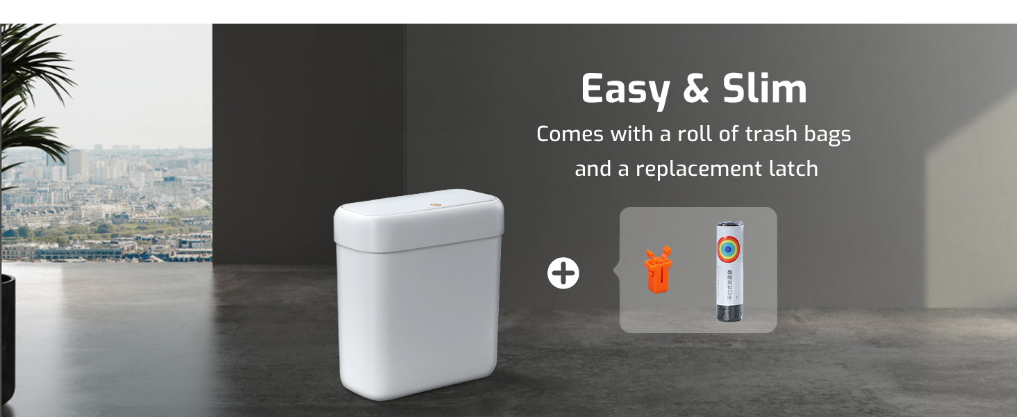 Small Bathroom Trash Can