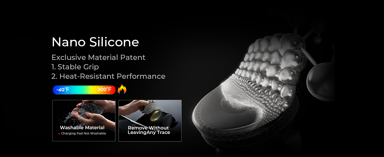 LISEN Qi2.2 25W Magsafe Car Mount Charger