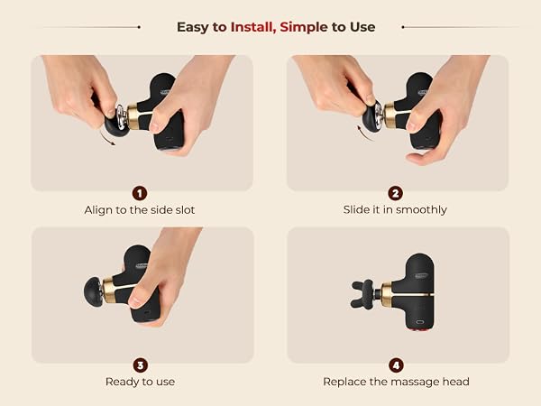 Tips for head changeable