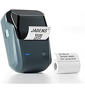 JADENS Label Makers, 2 Inch Bluetooth Label Printer for Barcode, Address, Clothing, Mailing, Smal...