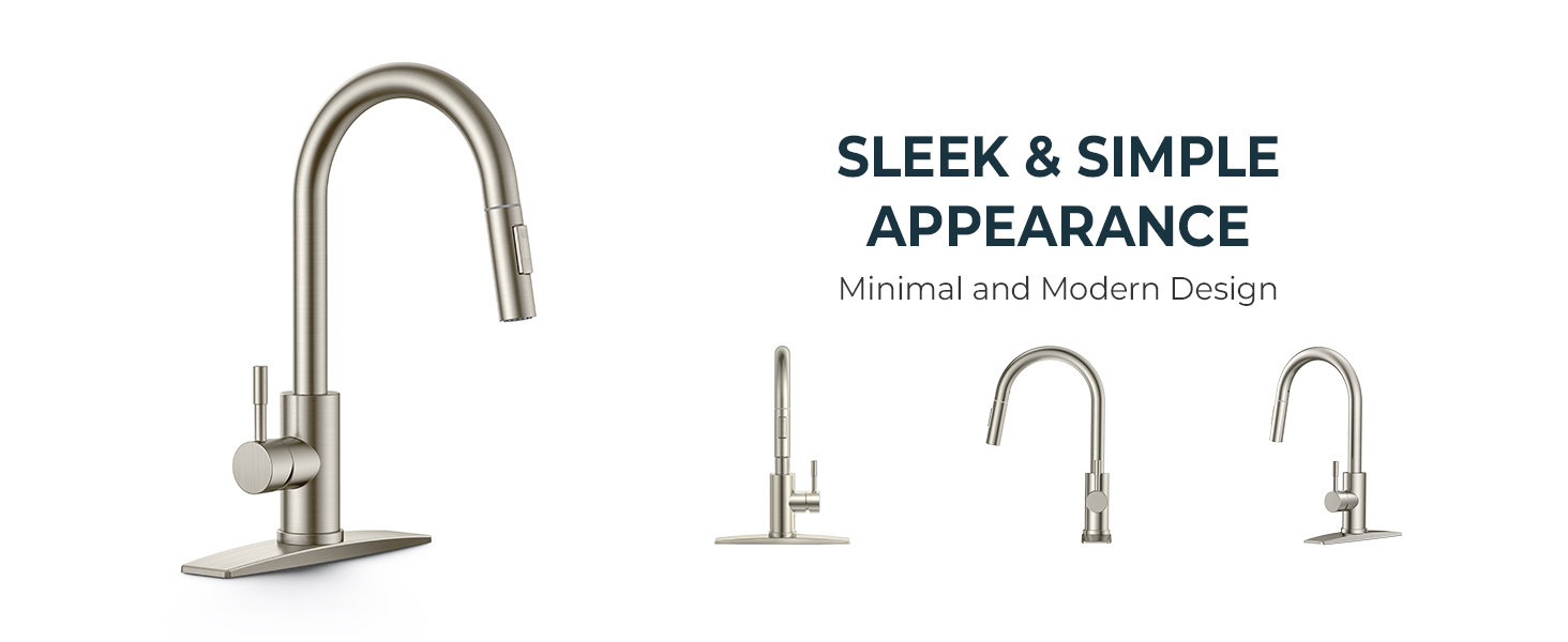 kitchen faucet with sprayer