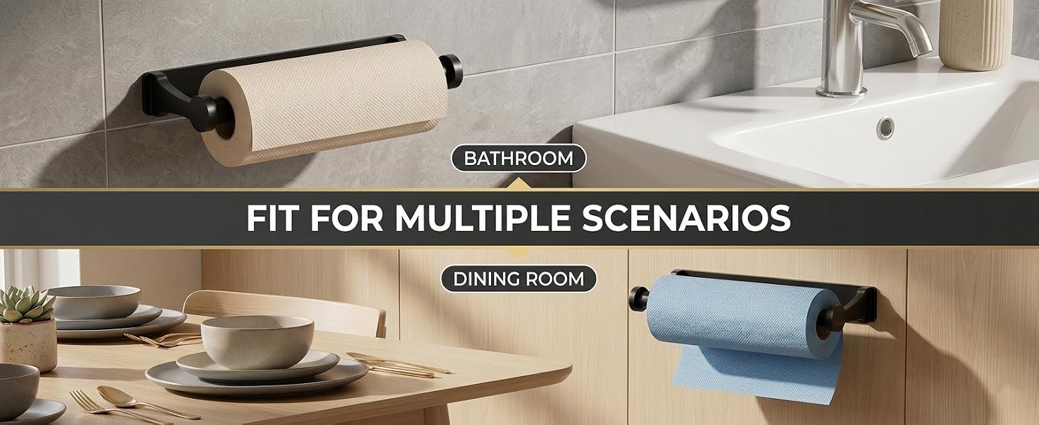 telescopic paper towel holder adjustable length heavy duty paper towel dispenser
