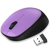 LeadsaiL Wireless Mouse for Laptop 2.4G Silent Cordless USB Mouse Slim Wireless Optical Computer ...