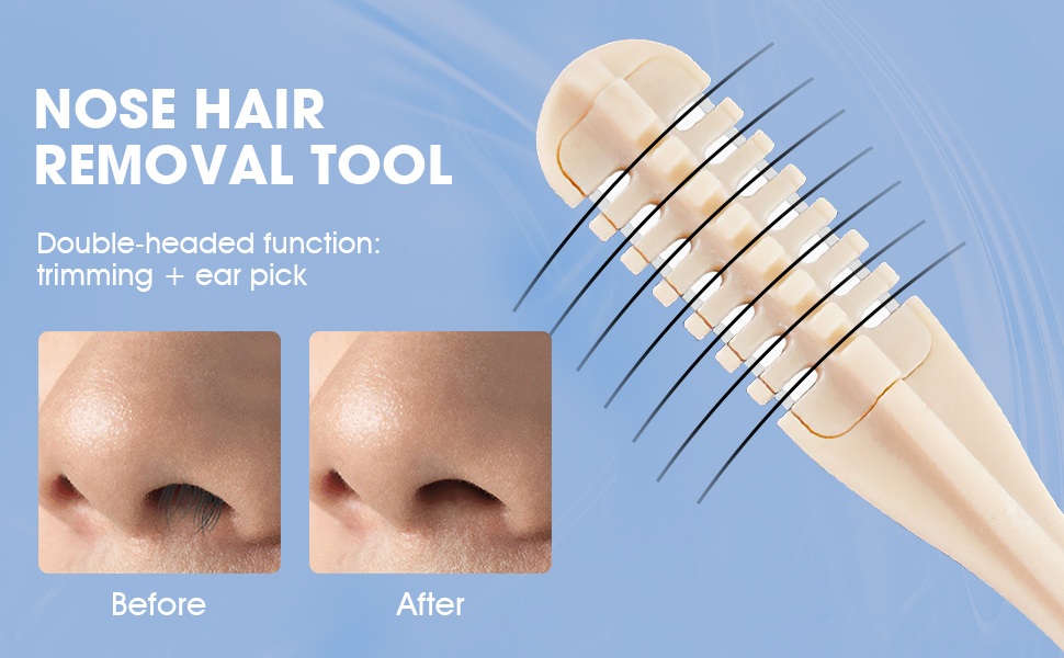 10PCS Nasal Hair Cutter