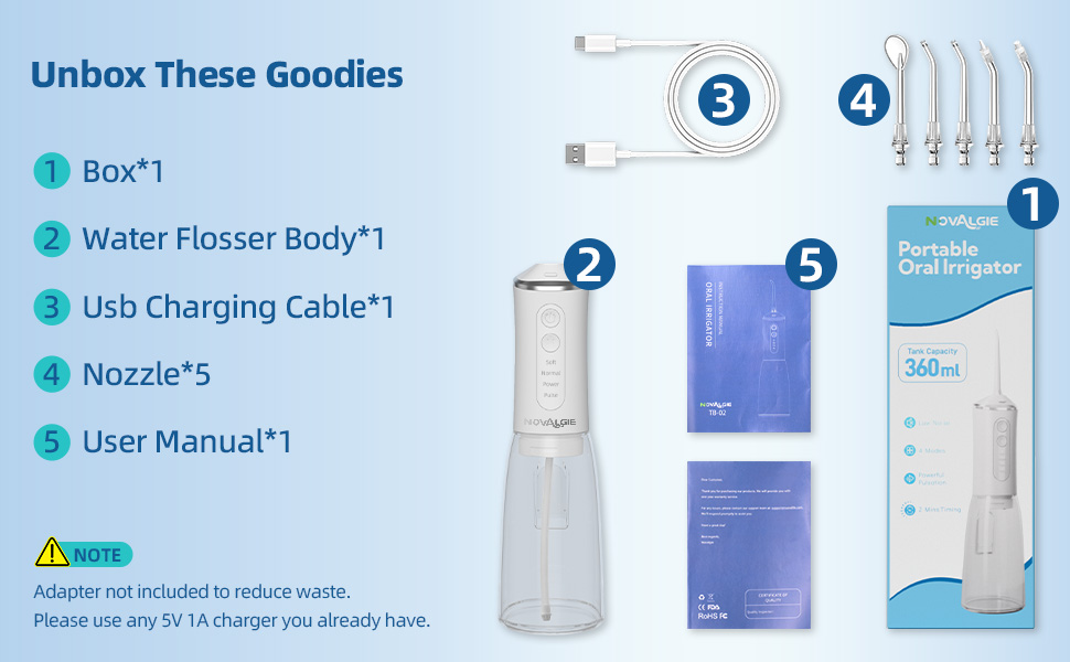 Water Dental Flosser Pick for Teeth