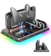 [Switch 2 (2025) Compatible] Charging Dock and Orgainzer Station for Nintendo Switch 2, Fast Char...